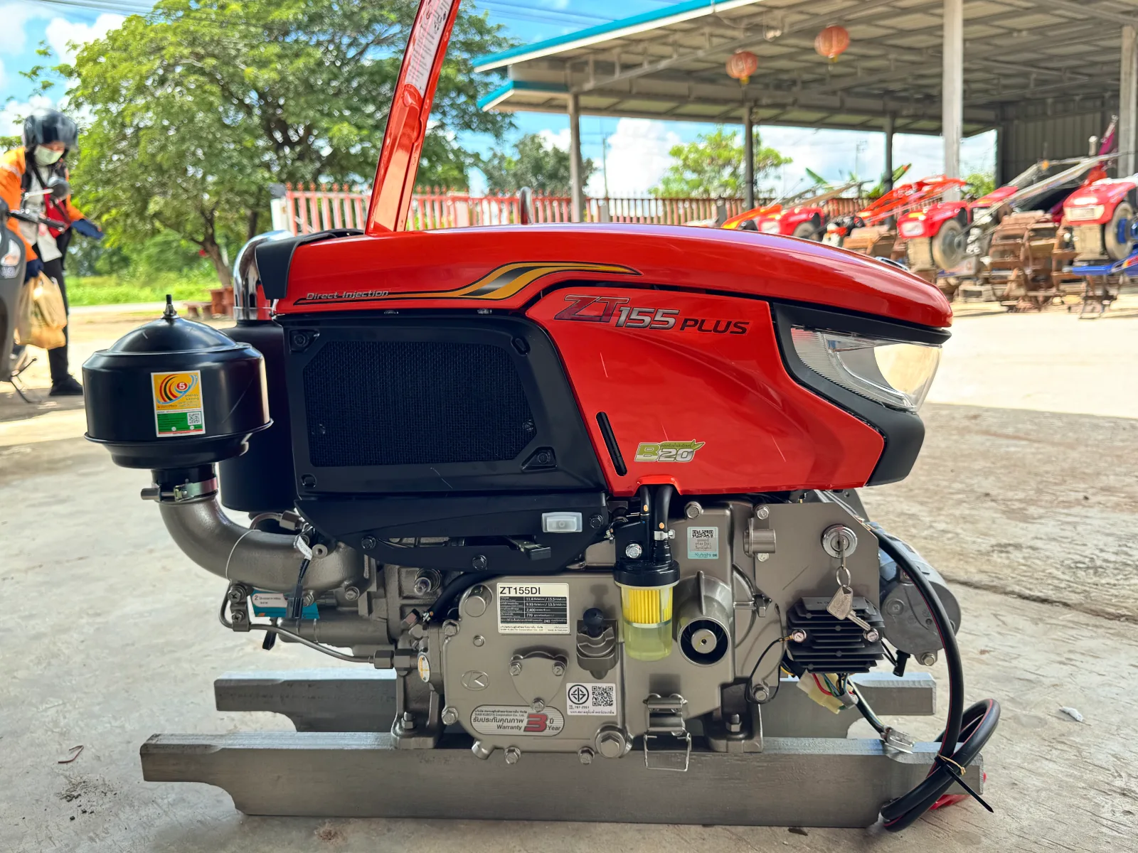 เครื่องยนต์คูโบต้า ZT155 Plus รูปที่ 2