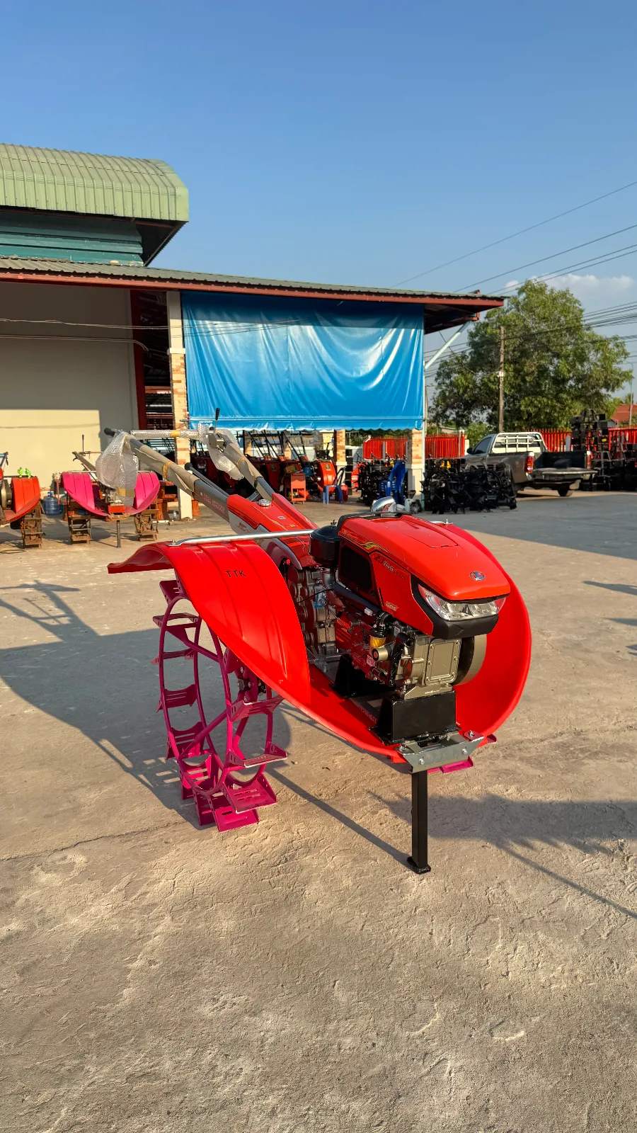 รถไถนาเดินตาม ตราช้าง NC Plus X + เครื่องคูโบต้า ZT155 Plus 15.5 แรง ชุดแต่งพร้อมลุย รูปที่ 7