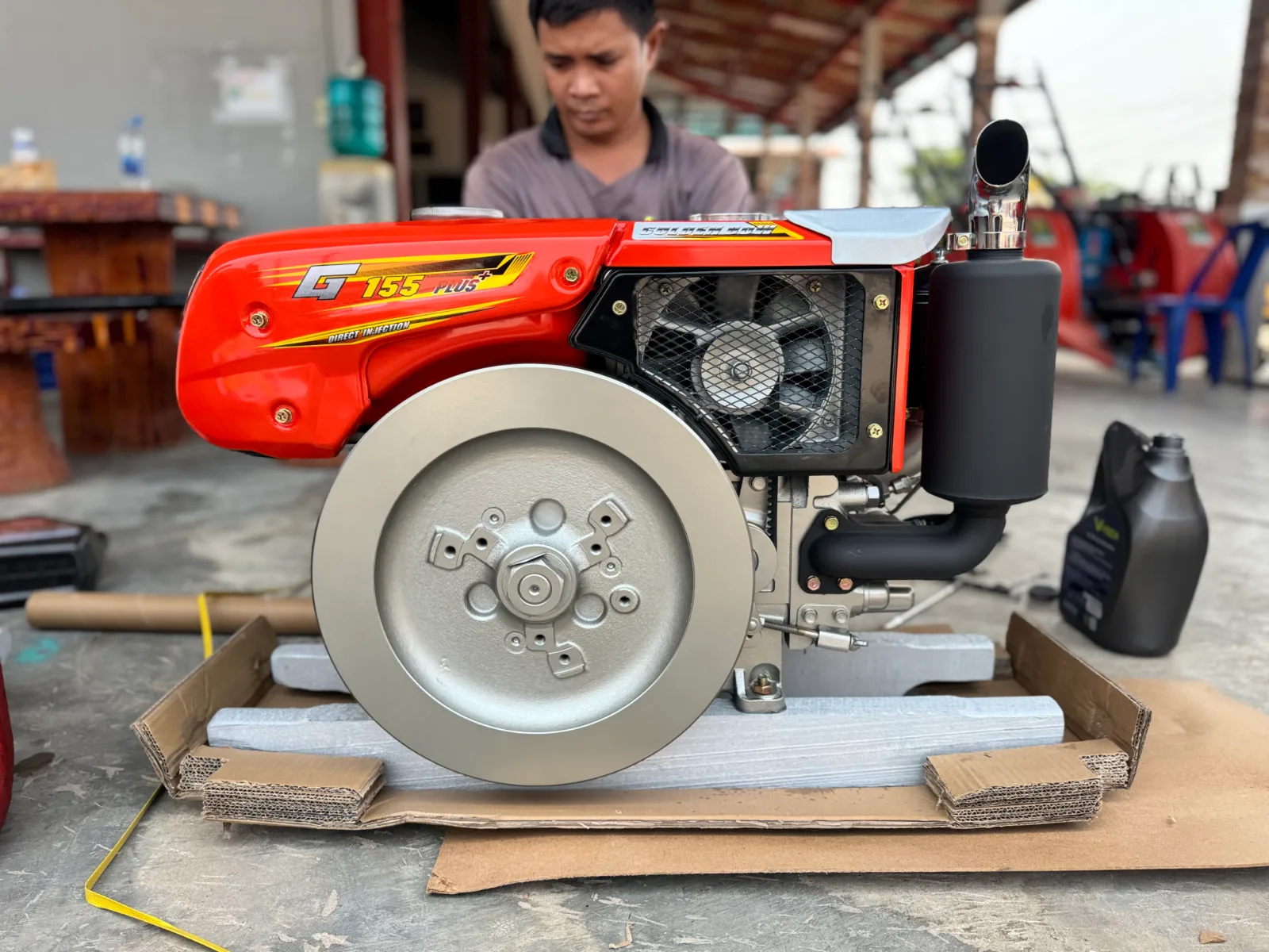 เครื่องยนต์โกลเด้นโบว์ G155 Plus