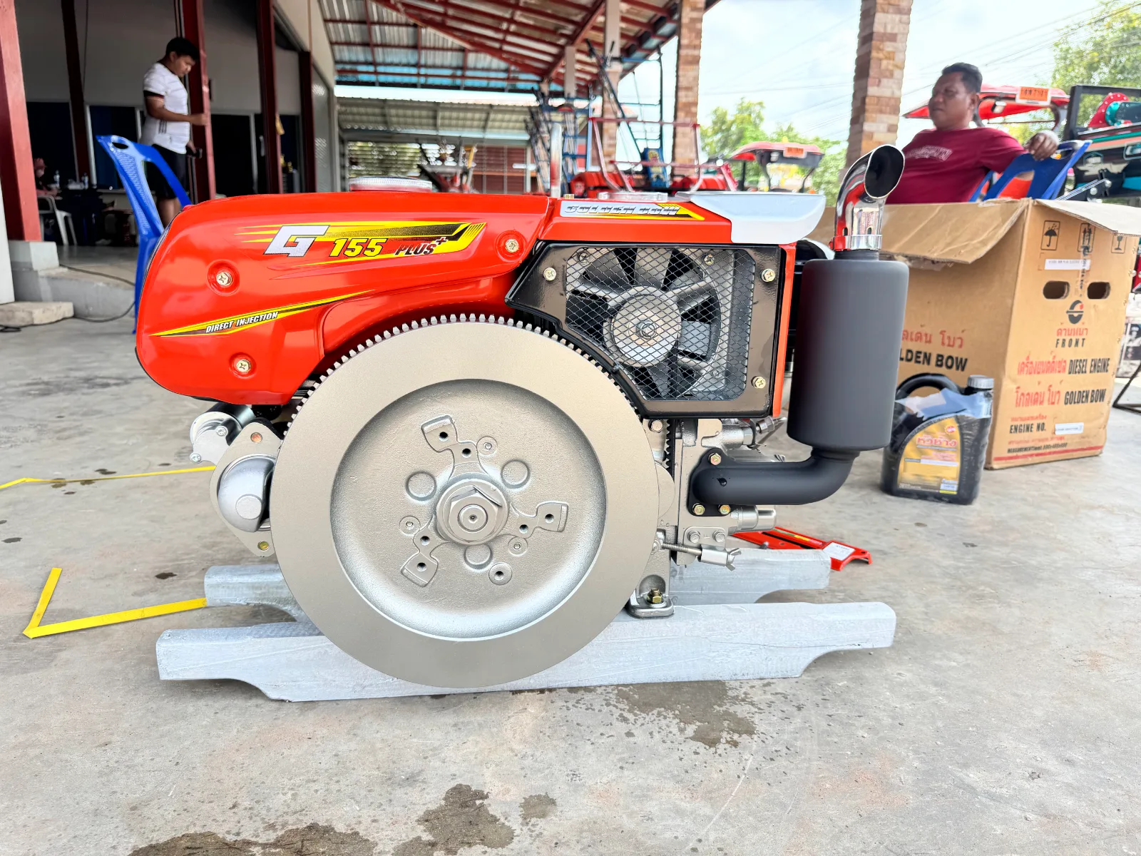 เครื่องยนต์โกลเด้นโบว์ G155 Plus รูปที่ 4
