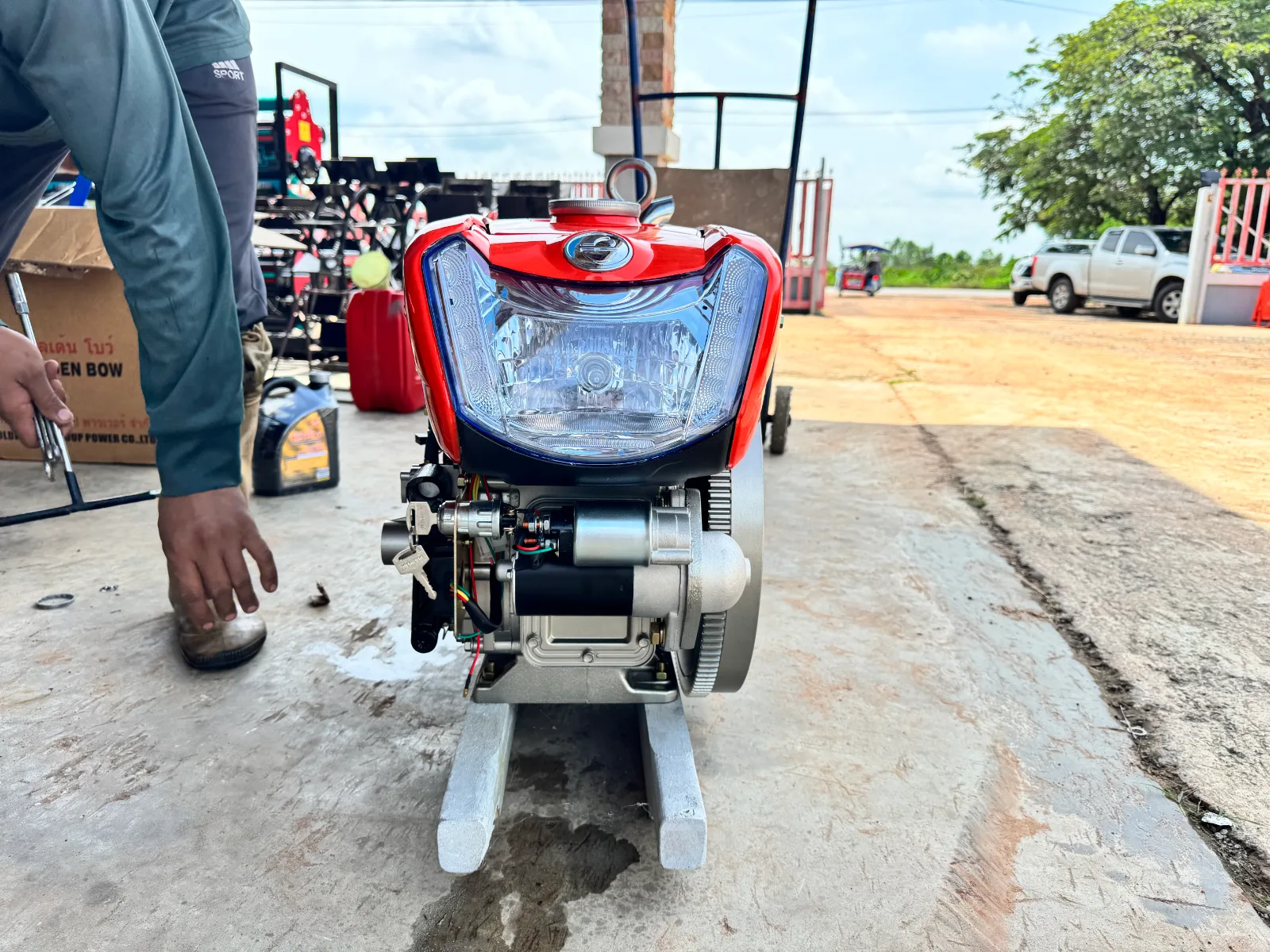 เครื่องยนต์โกลเด้นโบว์ G155 Plus รูปที่ 6