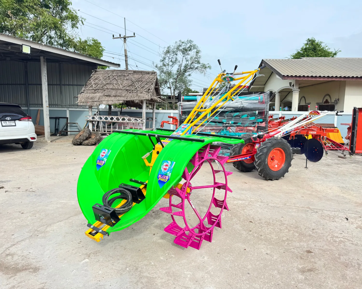 โครงรถไถมุ้ยเลงบางนา ML125 PRO ล้อเดฟ