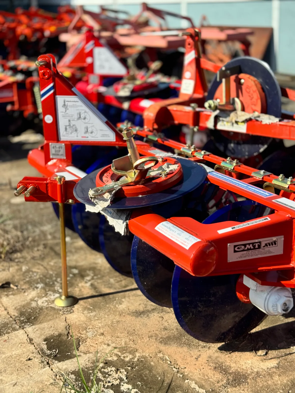 ผานพรวน 5 จาน CMT รุ่น MTD2060-5 จาน 24 นิ้ว สำหรับรถแทรกเตอร์ 45-49 แรงม้า รูปที่ 2